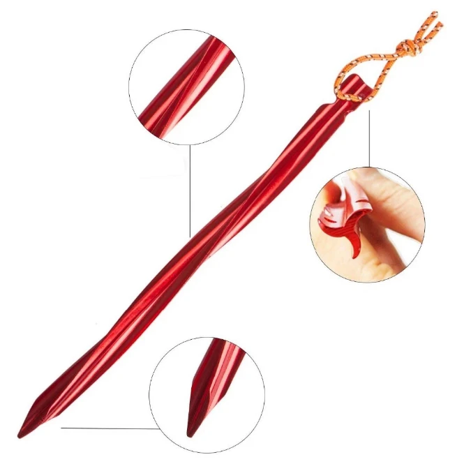 Basic Nature - Zelthering Y-Stake Spiral - Piquet 4 Basic Nature - Zelthering Y-Stake Spiral - Piquet – Image 2