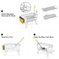 BioLite - FirePit Poker -Primusll Magasin biolite firepit poker detail 3