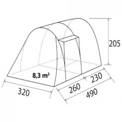 Brunner - Arqus Outdoor 5 - Tente De Groupe 10 Brunner - Arqus Outdoor 5 - Tente De Groupe -Primusll Magasin brunner arqus outdoor 5 tente de groupe detail 3