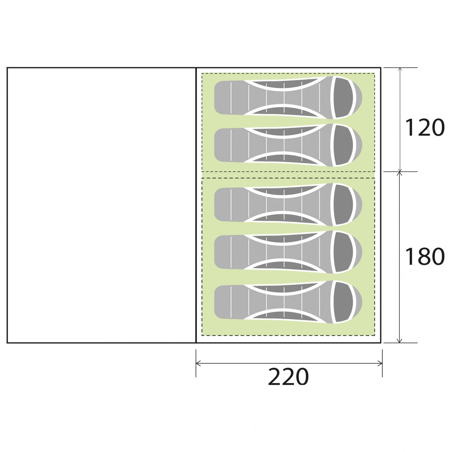 Brunner - Arqus Outdoor 5 - Tente De Groupe 7 Brunner - Arqus Outdoor 5 - Tente De Groupe – Image 5