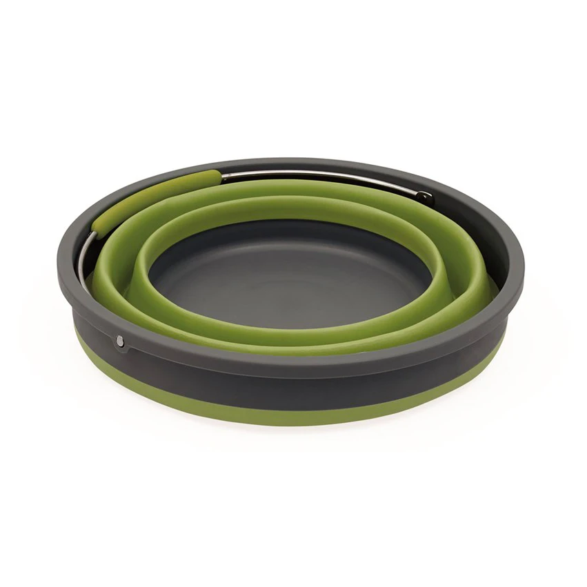 Outwell - Collaps Bucket With Lid - Transport De L'eau 6 Outwell - Collaps Bucket With Lid - Transport De L'eau – Image 4