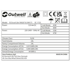 Outwell - Ecocool Lite 24 - Glacière -Primusll Magasin outwell ecocool lite 24 glaciere detail 4