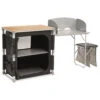 Outwell - Padres Kitchen Table W/Bamboo Table Top & Side Uni - Table De Camping -Primusll Magasin outwell padres kitchen table w bamboo table top side uni table de camping