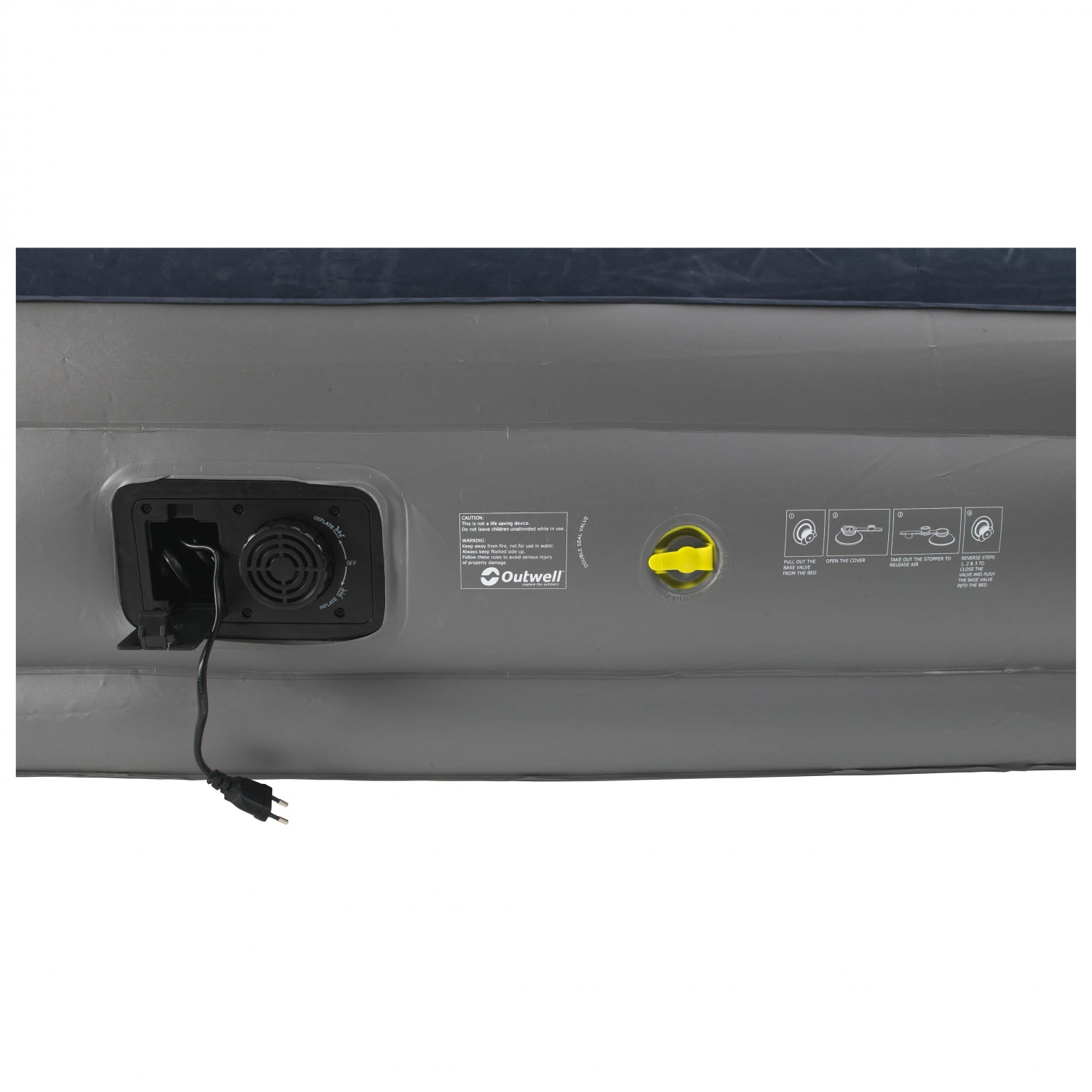 Outwell - Superior With Built-In Pump - Lit Gonflable 7 Outwell - Superior With Built-In Pump - Lit Gonflable – Image 5