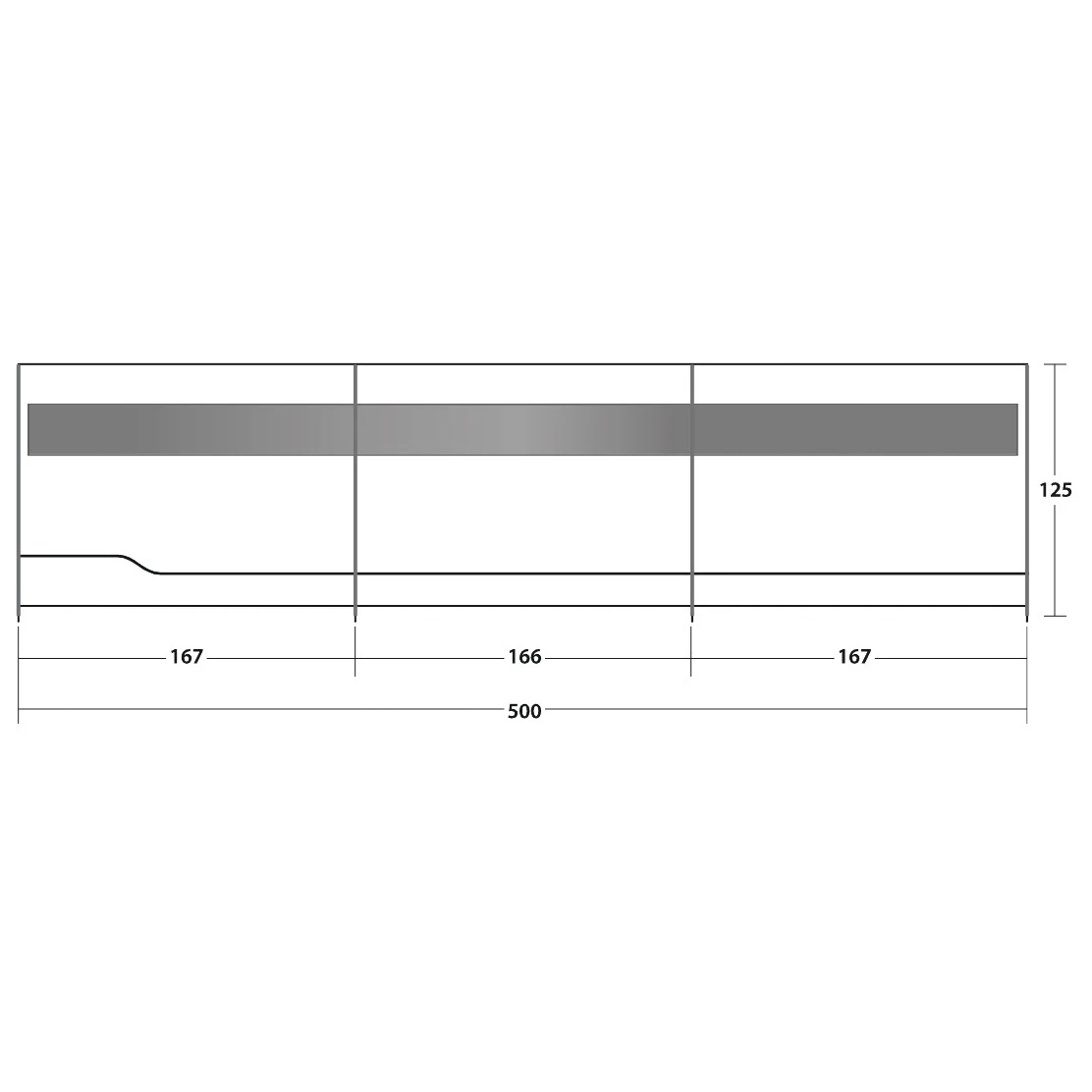 Outwell - Windscreen Charcoal Grey - Rallonge Pour Tente 4 Outwell - Windscreen Charcoal Grey - Rallonge Pour Tente – Image 2