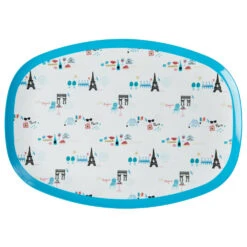 Rice - Melamine Rectangular Plate - Assiette -Primusll Magasin rice melamine rectangular plate assiette 2