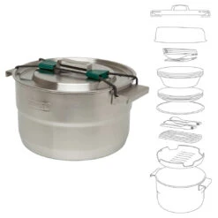 Stanley - Adventure Base Camp Cook Set - Popote 13 Stanley - Adventure Base Camp Cook Set - Popote -Primusll Magasin stanley adventure base camp cook set popote detail 6