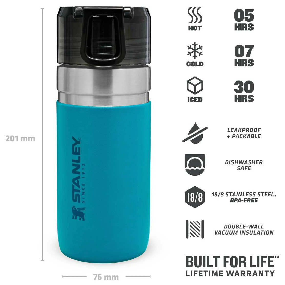 Stanley - Go Series Water Bottle - Bouteille Isotherme 5 Stanley - Go Series Water Bottle - Bouteille Isotherme – Image 3