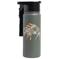 United By Blue - 18oz Insulated Steel Travel Bottle - Bouteille Isotherme