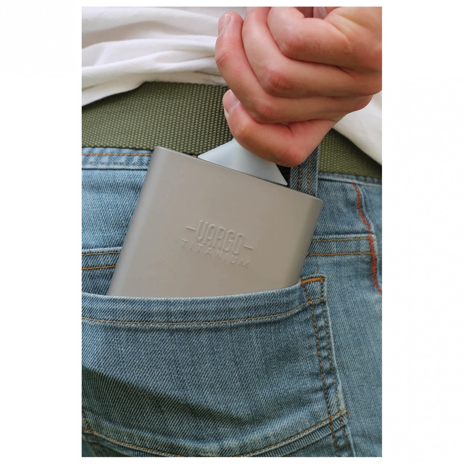 Vargo - Titan Flachmann - Flasque 7 Vargo - Titan Flachmann - Flasque – Image 5