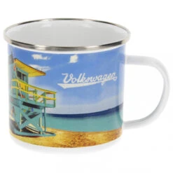 VW Collection - VW T1 Bus Becher Emailliert - Tasse