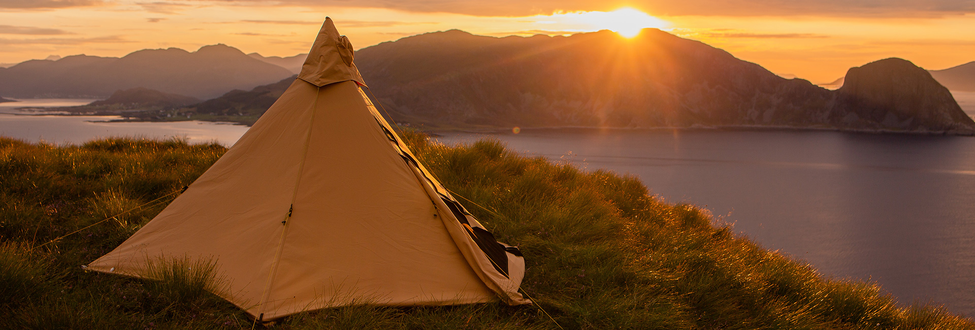Primusll Magasin -Primusll Magasin tentipi abendstimmung fjord